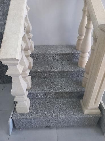 мраморный: Ремонт фасада, Демонтажные работы, Утепление фасада | Балясины, Рамки | Мрамор, Сары-Таш, Гранит Больше 6 лет опыта — 5