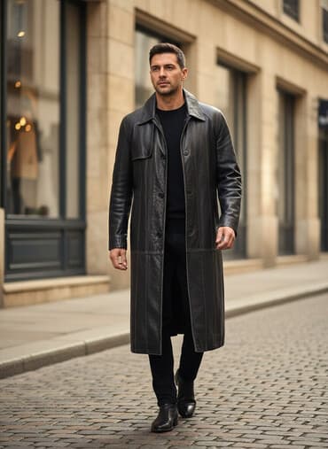 обувь больших размеров бишкек: Пальто, Осень-весна, Экокожа, Длинная модель, 4XL — 1