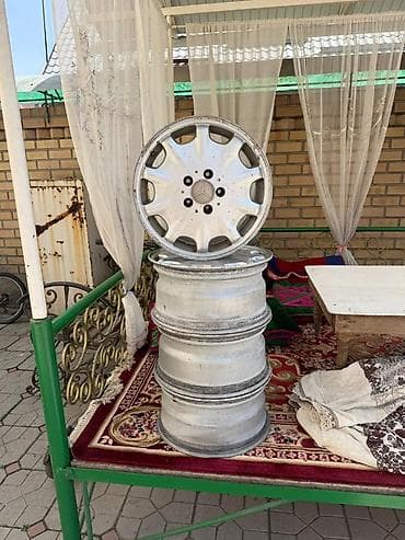 merce: Литые Диски R 16 Mercedes-Benz, Комплект, отверстий - 5, Б/у — 1