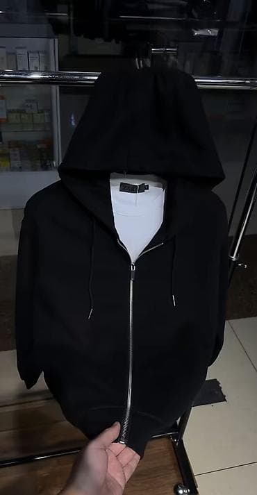 Рубашки: Толстовка на молнии с капюшоном polo - Базовая модель на молнии по — 7