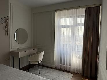 Батирлер: 2 бөлмө, Менчик ээси, Чогуу жашоосу жок, Толугу менен эмереги бар — 3