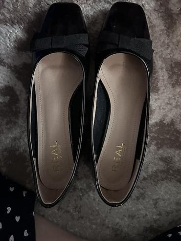 real techniques: Классические женские туфли-лодочки REAL.НОСИЛИ ОДИН РАЗ !!! - Цвет — 1