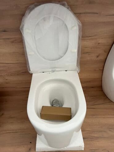 Унитаз Подвесной(Инсталляция), Материал: Фарфор