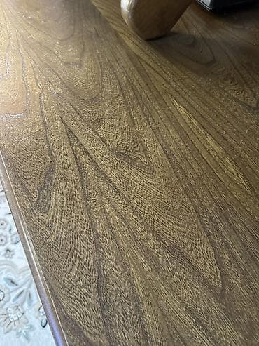 office table: Стол и стул для зала, Б/у, Самовывоз, цвет - Коричневый — 3