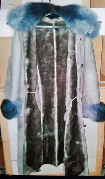 мужской кожанный куртка: Продаю дублёнку с натуральной кожи, мех писец. В хорошем состоянии — 1