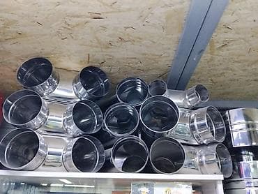 Соединительные ниппели: Переходники/ниппели для вентиляционных воздуховодов - Материал — 1