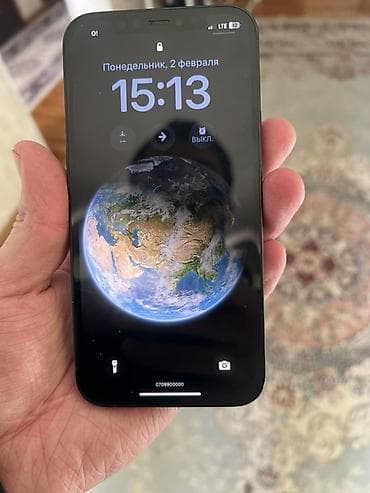 13 iphone: IPhone 12, 128 ГБ, Черный — 1