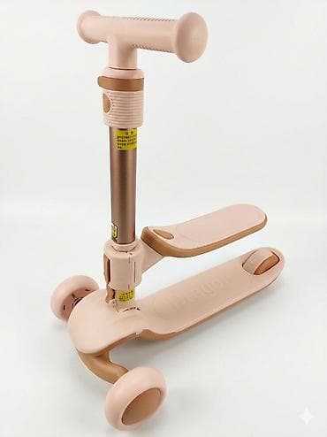 Детские самокаты: Детский самокат, Трёхколёсный, Новый — 1