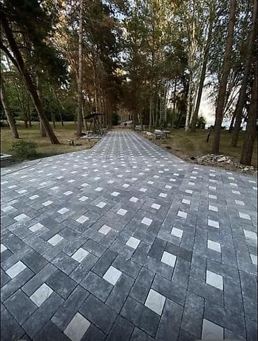 Тротуарная плитка для мощения дворов, подъездных дорожек и террас -
