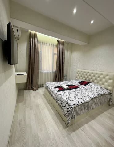 сниму 2 комнатную квартиру без посредников бишкек: 2 комнаты, Душевая кабина, Постельное белье, Кондиционер — 1