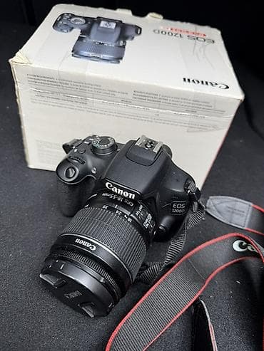 фотогра: Canon EOS 1200D с объективом EF-S 18–55mm Характеристики: - Матрица — 1