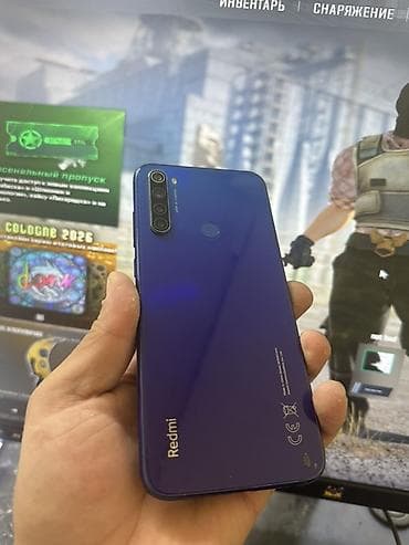 ми 9 с: Redmi, Redmi Note 8, Б/у, 64 ГБ, цвет - Синий — 2