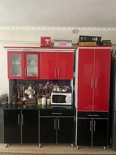 Эмерек гарнитурлары: Кухонный гарнитур с глянцевыми фасадами - Комплектация: напольные и — 1