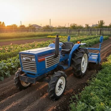 Компактный трактор Iseki TL2300 с навесной фрезой Характеристики и