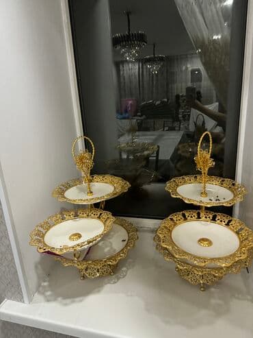 конфетница этажерка бишкек цена: Декор для дома и сада, Самовывоз — 3