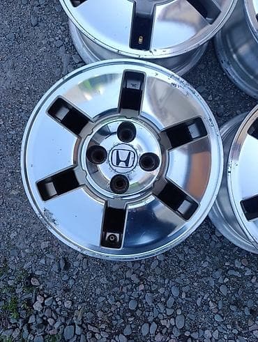 Диски: Литые Диски R 14 Honda, Комплект, отверстий - 4, Б/у — 4