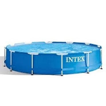 Каркасный бассейн INTEX (круглый) Размер: 366*76 - Тип: наземный at lalafo.kg Каркасный бассейн INTEX (круглый) Размер: 366*76 - Тип: наземный
