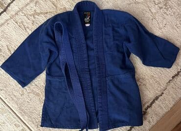 купить беговую дорожку в польше бу: Синий верх с поясом б/у размер 130 — 1