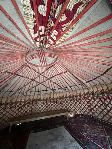 ловушка для рыб: Юрта традиционная кочевая - Конструкция: разборная деревянная — 3