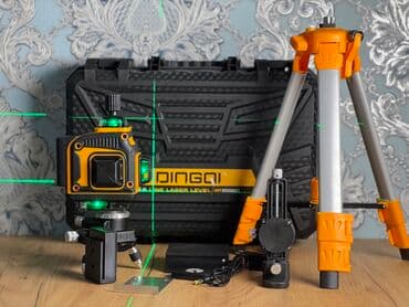 оптический нивелир: Лазерный уровень Dingqi оригинал с зеленым лучом, создающим 16 линий — 1