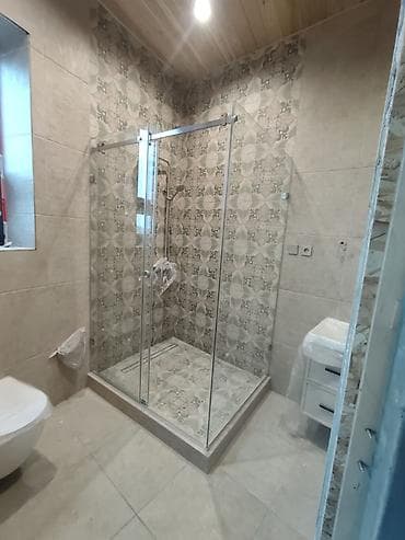 стеклобой: 🚿 Душевые перегородки из закаленного стекла 8 мм купить по низким — 5
