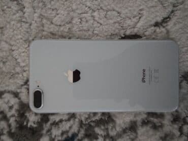 IPhone 8 Plus, Б/у, 64 ГБ, Белый, 100 %