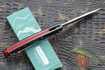 прибор ночного видения для охоты бу: Нож складной fat dragon-nimo knives r11black, сталь d2, рукоять g10 — 19