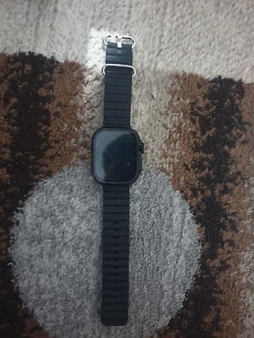 часы бен тен: Смарт‑часы с прямоугольным дисплеем и черным ремешком Особенности: - — 1