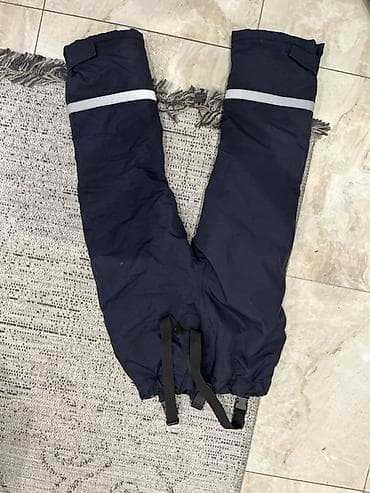 бала: 8-10 лет ребенку комбинезон Зимние/лыжные штаны с лямками — 2