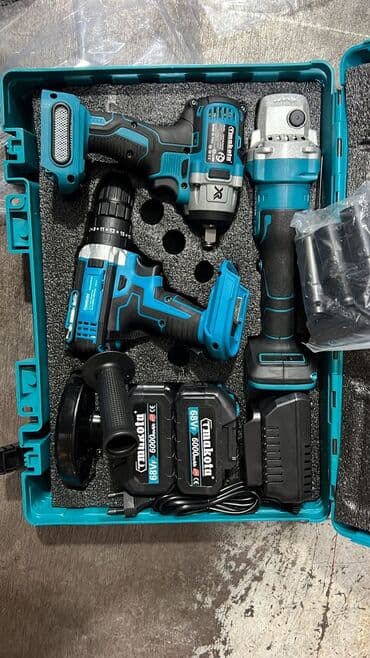 заряд акумулятора: Набор инструмент МАКИТА 3в1 — 1