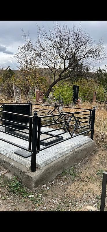 temir: Мүрзөнүн үстүн беттөө, Кресттерди жасоо, Сүрөтү бар овалдарды жасоо | Габбро, Гранит, Жыгач | Жасалгалоо, Орнотуу — 9