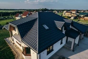 Кровля крыши: Черепица профнастил по минимальной цене Сайдинг желоба отливы — 6