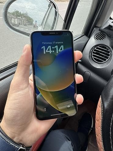 айфон х запчасть: IPhone X, 64 ГБ, Серебристый — 2