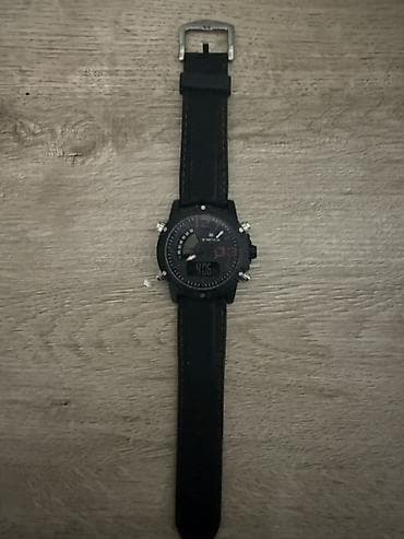 Башка кол сааттар: Мужские часы NAVIFORCE NF9025 - Гибрид: аналоговый и цифровой дисплеи — 1