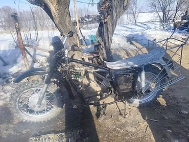 Мотоцикл с коляской (советский/винтажный) — на реставрацию или на