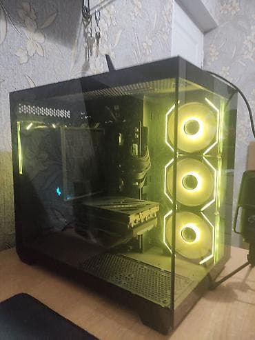 кулер пк: Корпус ПК, Б/у, DeepCool, ATX, цвет - Черный — 1