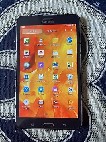 самсунг 132: Планшет, Samsung, память 16 ГБ, 7" - 8", Wi-Fi, Б/у, Классический цвет - Черный — 5