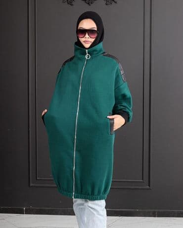 Стильный бомбер😎😎😎 комбинированные с плащевой🔥🔥🔥 🔹ткань:начес про-о