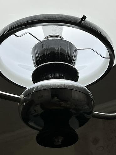 Окна и комплектующие: Потолочная подвесная люстра в ретро/винтажном стиле. Цвет серебро — 2