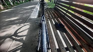 фикс либерти: Городской велосипед с прямой посадкой и фикс-стайл трансмиссией вилка — 1