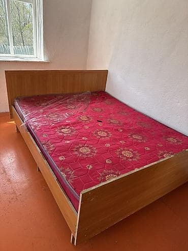 Эки кишилик керебет, Матрасы бар, узуну - 200 см — 1