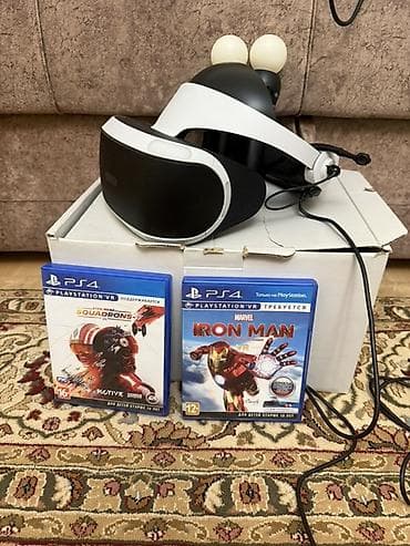 PlayStation VR1 (PS VR) комплект для PS4 и PS5 В подарок две игры и lalafo.kg да PlayStation VR1 (PS VR) комплект для PS4 и PS5 В подарок две игры и