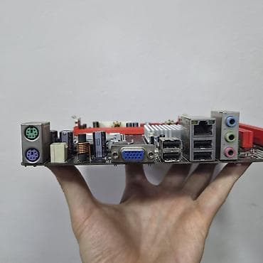 Настольные ПК и комплектующие: Материнская плата для ПК, Новый, Biostar, LGA775, Micro-ATX — 4
