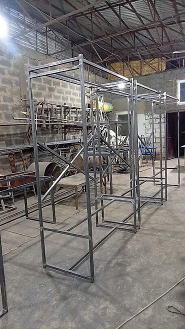 Тепкичтер жана тетиктер заказ менен: Каркастар жасоо Материалы: Металл — 1