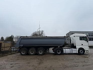 полуприцеп на маз: Прицеп, Самосвал, Б/у — 5