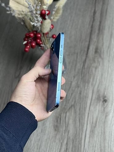 aifon 13: IPhone 13, Б/у, 128 ГБ, Синий, Чехол, 76 % — 3