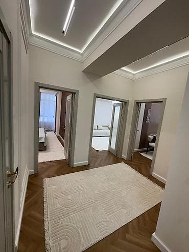 Квартиры: 2 комнаты, 77 м², Элитка, 8 этаж, Дизайнерский ремонт — 1