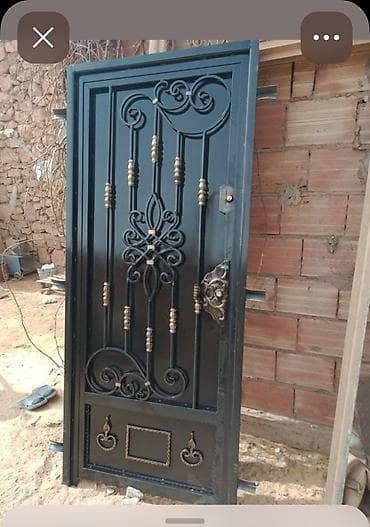 кованные ворота: Кованые металлические ворота и входные двери - Материал: сталь с — 4