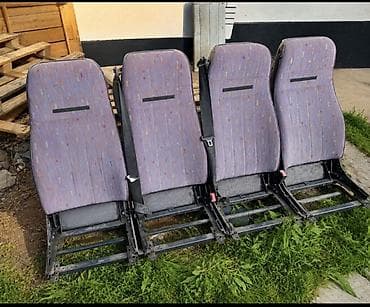 автобусные сиденья: Пассажирские сиденья для микроавтобуса/автобуса — блок из 4 мест - — 1