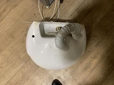 мойка кухоный: Раковина для ванной, Особенности: Глянцевое, Овальная форма, Материал: Керамика — 4